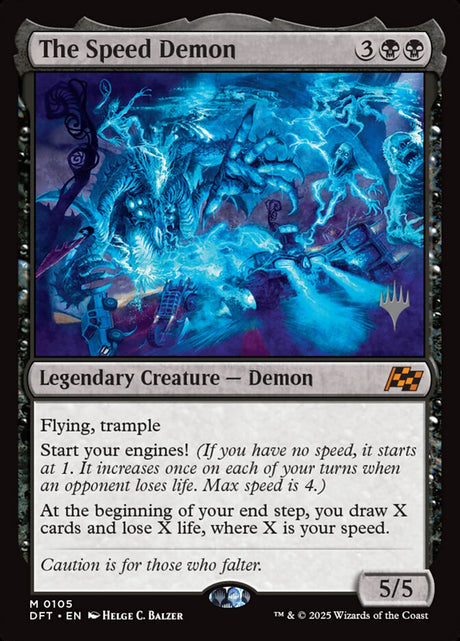 The Speed Demon (105p) - Aetherdrift Promos (PDFT)