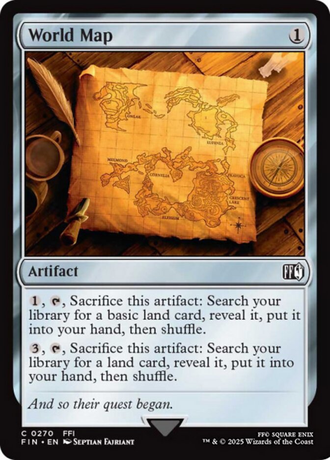 World Map (270) - [Foil] Final Fantasy (FIN)