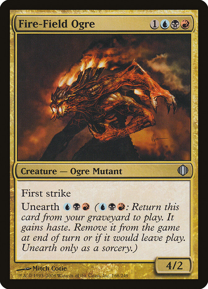 Fire-Field Ogre (168) - Shards of Alara (ALA)