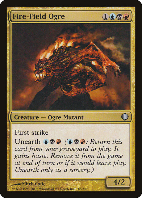 Fire-Field Ogre (168) - Shards of Alara (ALA)