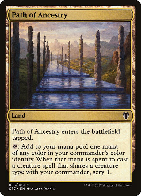 Path of Ancestry (56) - Commander 2017 (C17)