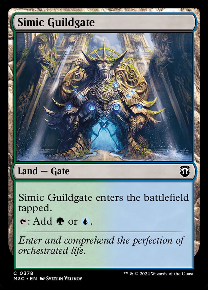 Simic Guildgate (378) - Modern Horizons 3 Commander (M3C)
