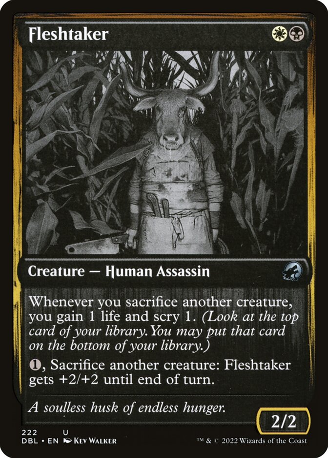 Fleshtaker - [Foil] Innistrad: Double Feature (DBL)