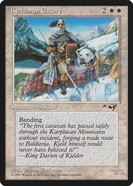 Kjeldoran Escort (7b) - Alliances (ALL)