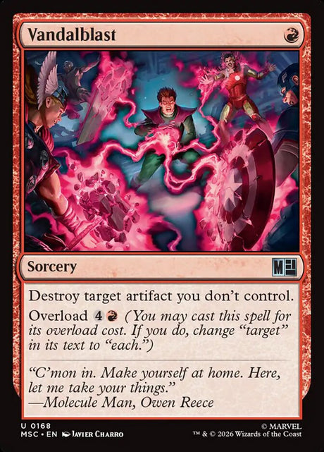 Vandalblast (168) - Marvel Super Heroes Commander (MSC)