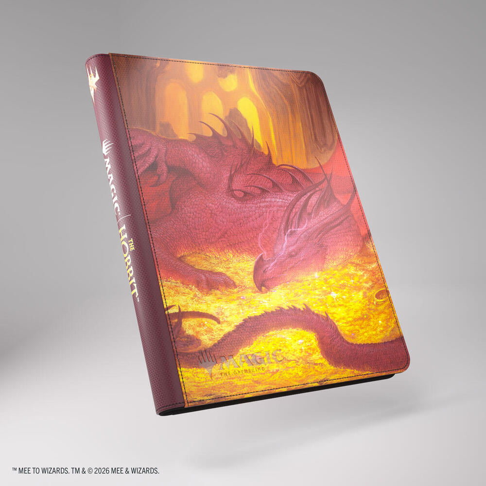 MTG The Hobbit - GameGenic Zip-Up Album 18-Pocket -Smaugs Mox Amber