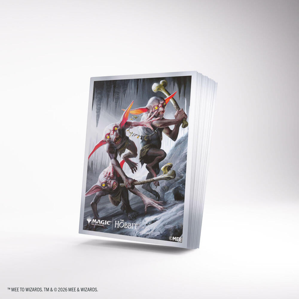 Magic: The Gathering The Hobbit Premium Art Sleeves - Goblin Army Token - GameGenic Card Sleeves