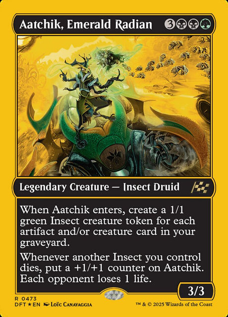 Aatchik, Emerald Radian (473) - Aetherdrift (DFT)