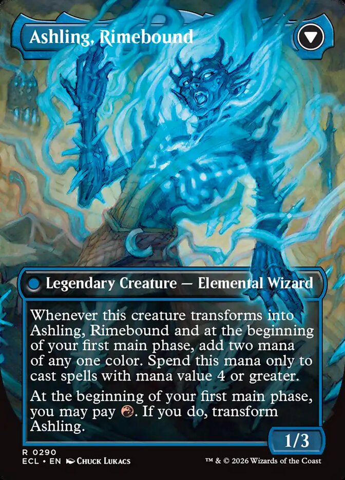 Ashling, Rekindled // Ashling, Rimebound (290) - Lorwyn Eclipsed (ECL)