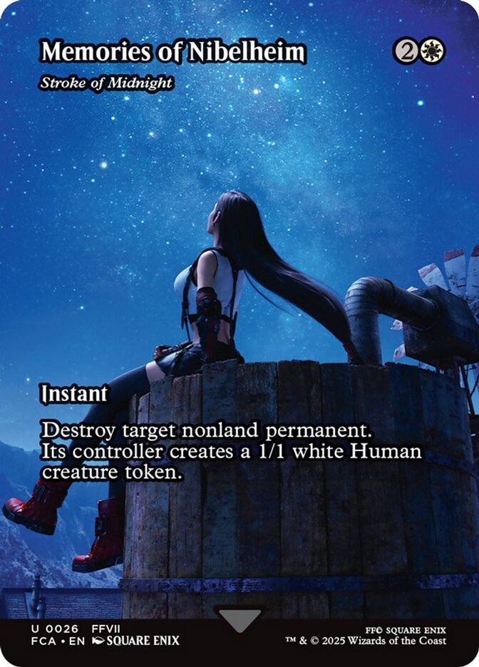 Memories of Nibelheim - Stroke of Midnight (26) - [Borderless] Final Fantasy: Through the Ages (FCA)