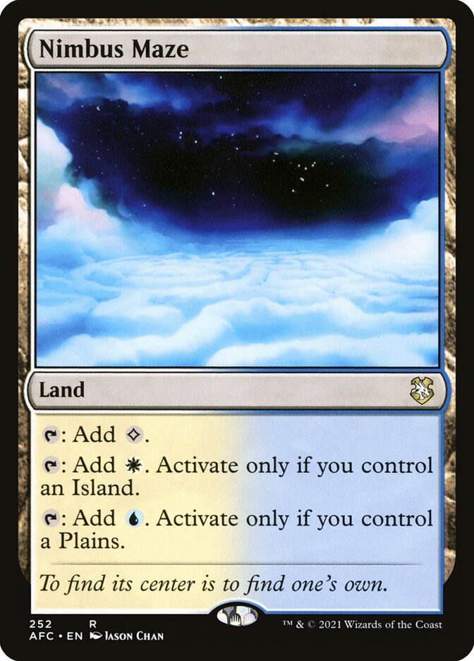 Nimbus Maze (252) - Forgotten Realms Commander (AFC)