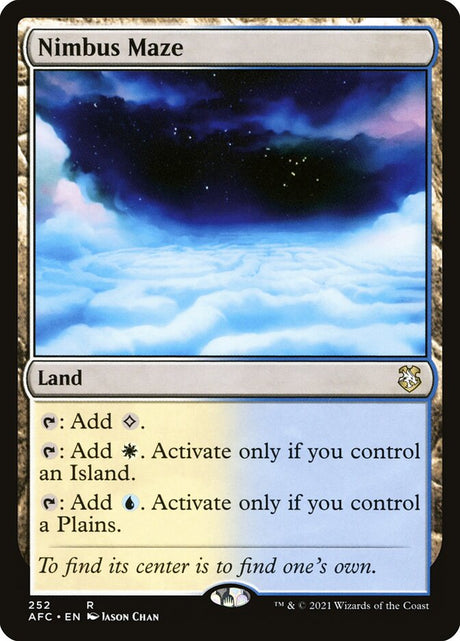 Nimbus Maze (252) - Forgotten Realms Commander (AFC)