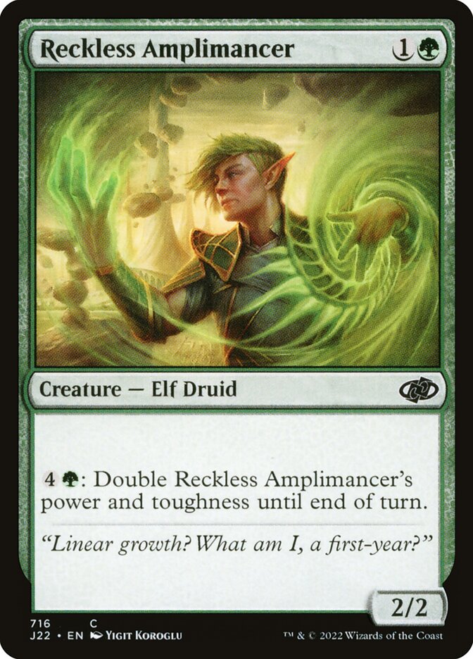Reckless Amplimancer (716) - Jumpstart 2022 (J22)