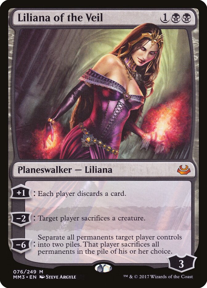 Liliana of the Veil (76) - Modern Masters 2017 (MM3)