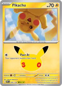 Pikachu (26) - ME: 30th Celebration (30C)