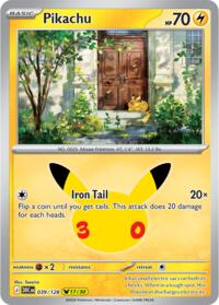 Pikachu (39) - ME: 30th Celebration (30C)