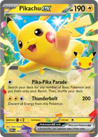 Pikachu ex (53) - ME: 30th Celebration (30C)