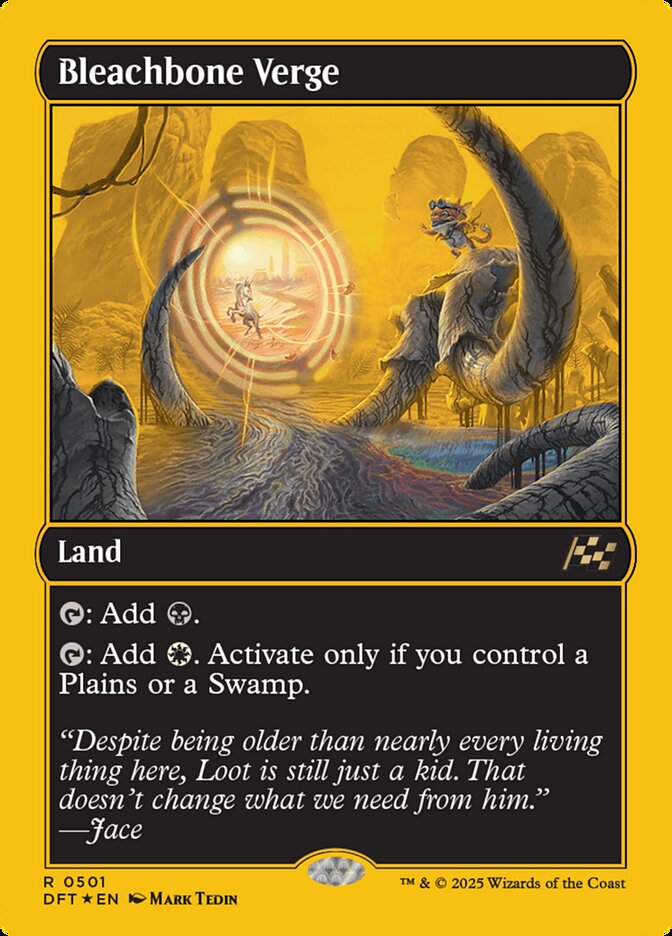 Bleachbone Verge - [First Place Foil] Aetherdrift (DFT)
