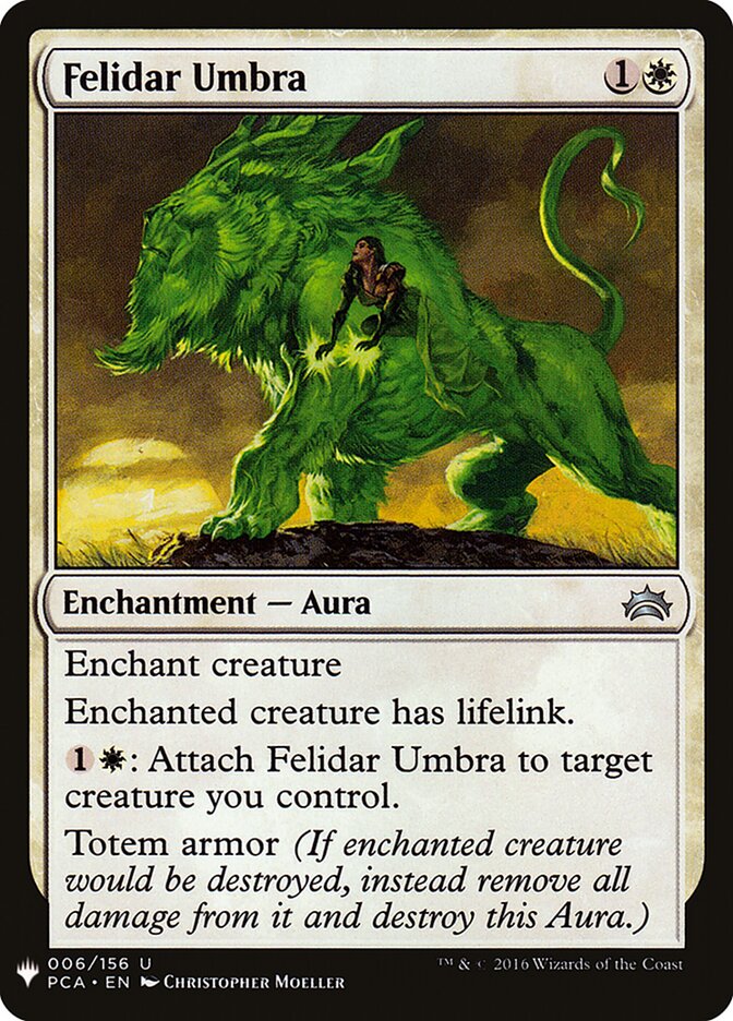 Felidar Umbra (PCA-6) - The List (PLST)