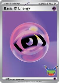 Basic Psychic Energy - 013 (30th Celebration) (13) - MEE: Mega Evolution Energies (MEE)