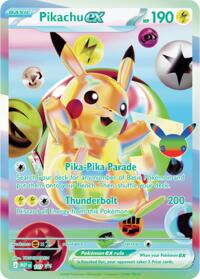 Pikachu ex - 107 (30th Celebration) (107) - ME: Mega Evolution Promo (MEP)