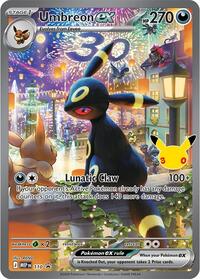 Umbreon ex - 110 (30th Celebration) (110) - ME: Mega Evolution Promo (MEP)