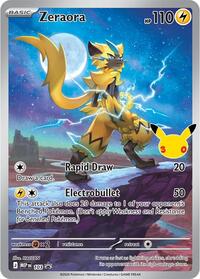 Zeraora - 103 (30th Celebration) (103) - ME: Mega Evolution Promo (MEP)