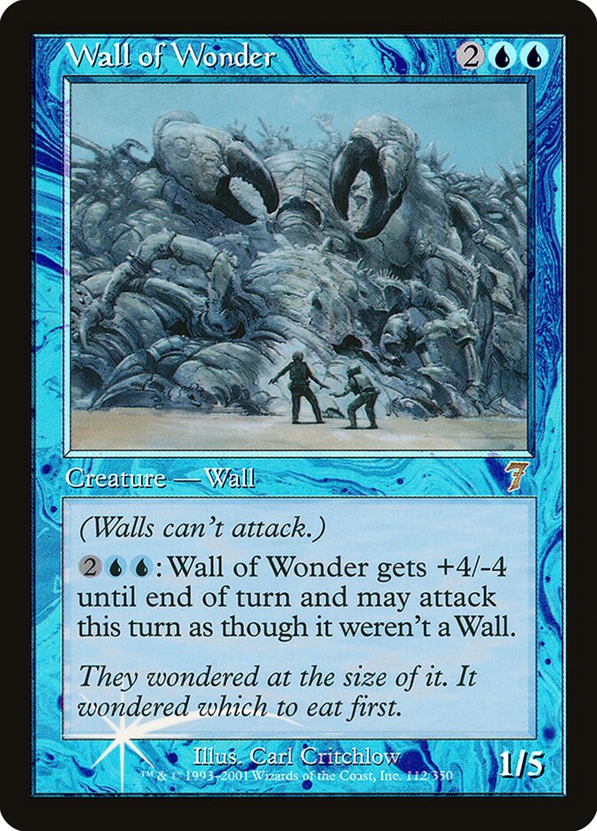 Wall of Wonder (112) - Seventh Edition (7ED)