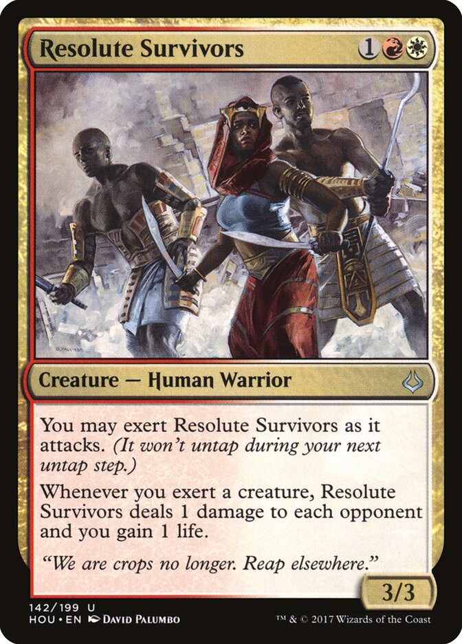 Resolute Survivors (142) - Hour of Devastation (HOU)