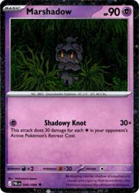Marshadow - 040/084 (Cosmos Holo) (40) - Blister Exclusives (BLE)