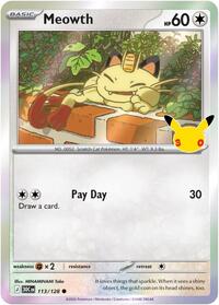 Meowth (113) - ME: 30th Celebration (30C)