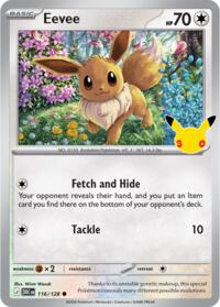 Eevee (116) - ME: 30th Celebration (30C)
