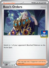 Boss's Orders - 114/132 (GYM) (114) - Southeast Asia Exclusives (SEA)