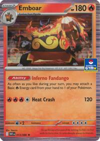 Emboar - 013/086 (GYM) (13) - Southeast Asia Exclusives (SEA)