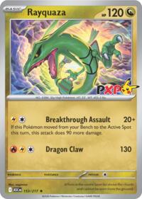Rayquaza - 153/217 (Cosmos Holo) (153) - Miscellaneous Cards & Products (MCAP)