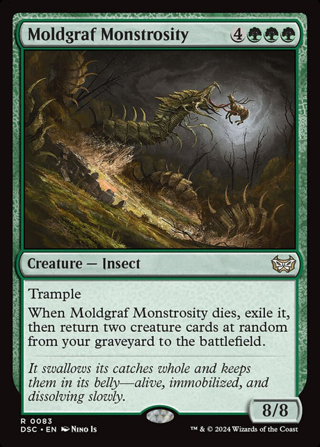 Moldgraf Monstrosity (83) - Duskmourn: House of Horror Commander (DSC)