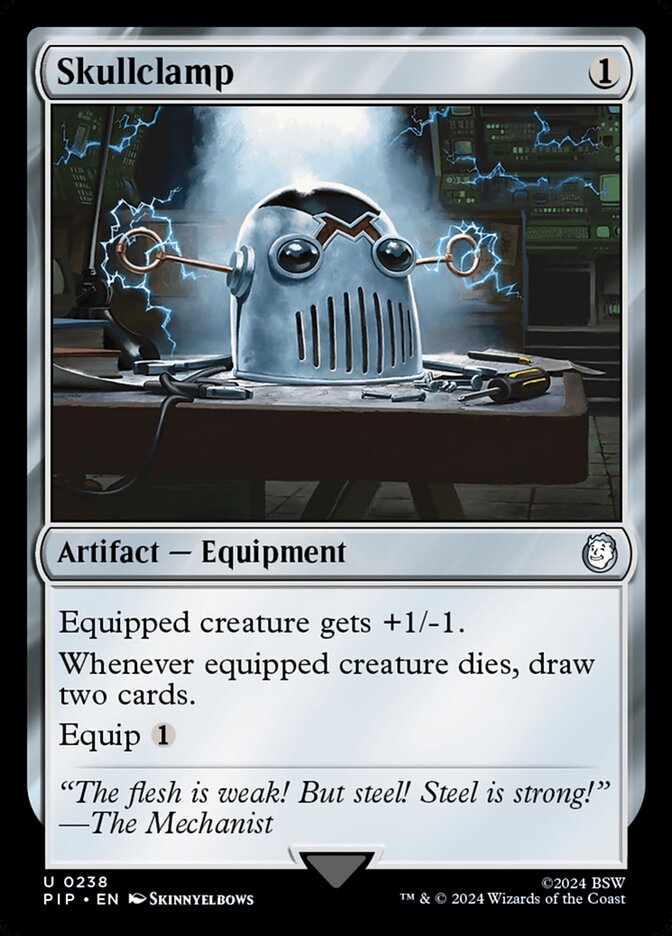 Skullclamp - [Foil] Fallout (PIP)