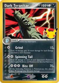 Dark Tyranitar (19) - ME: 30th Celebration Classic Collection (30C)