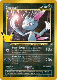 Sneasel (25) - ME: 30th Celebration Classic Collection (30C)