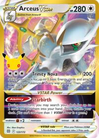 Arceus VSTAR (123) - ME: 30th Celebration Classic Collection (30C)