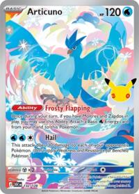 Articuno (132) - ME: 30th Celebration (30C)