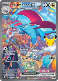 Salamence ex (156) - ME: 30th Celebration (30C)