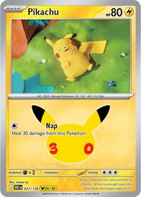 Pikachu (27) - ME: 30th Celebration (30C)