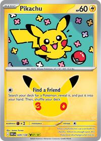 Pikachu (29) - ME: 30th Celebration (30C)
