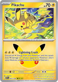 Pikachu (51) - ME: 30th Celebration (30C)