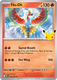 Ho-Oh (12) - ME: 30th Celebration (30C)