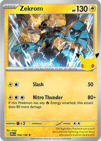 Zekrom (56) - ME: 30th Celebration (30C)