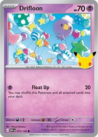 Drifloon (73) - ME: 30th Celebration (30C)