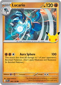 Lucario (83) - ME: 30th Celebration (30C)