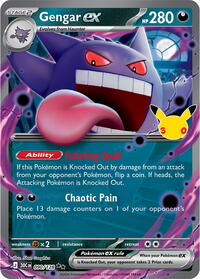 Gengar ex (90) - ME: 30th Celebration (30C)